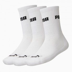 Calcetines Puma Socks 3 Pack Mujer Blancos | 2340851-YN