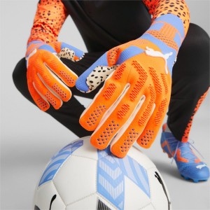 Equipo Puma FUTURE Ultimate Negative Cut Football Goalkeeper Gloves Mujer Naranjas Azules | 5834162-QV