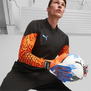 Equipo Puma ULTRA Grip 4 RC Goalkeeper Gloves Hombre Naranjas Azules | 8671204-OS