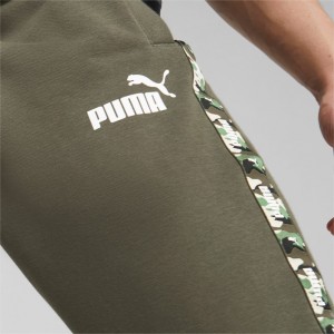 Pantalones Deportivos Puma Essentials Tape Camo Hombre Verdes | 3629854-NV