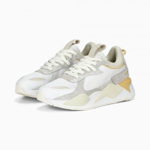 Tenis Puma RS-X Thrifted Mujer Blancos Grises | 7043896-LS