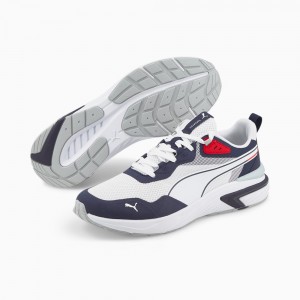 Tenis Puma Supertec Trainers Mujer Blancos Azules Oscuro | 7915648-HE
