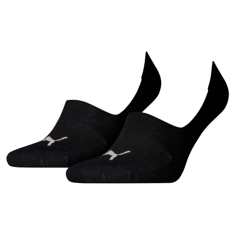 Calcetines Puma No-Show Socks 2 Pack Mujer Negros | 5341068-PN