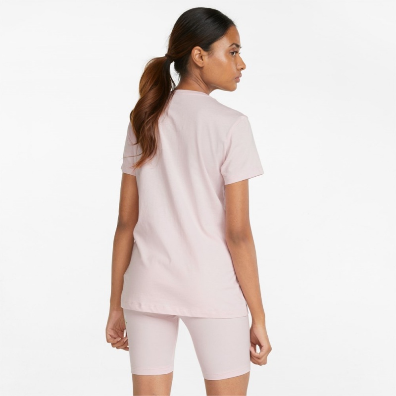 Camiseta Puma FLORAL VIBES Estampados Tee Mujer Rosas | 0184539-HM