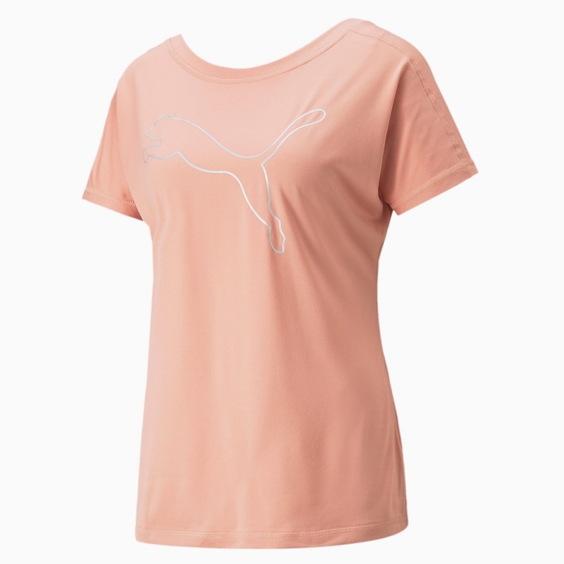 Camiseta Puma Favourite Cat Jersey Entrenamiento Tee Mujer Rosette | 4709863-DE