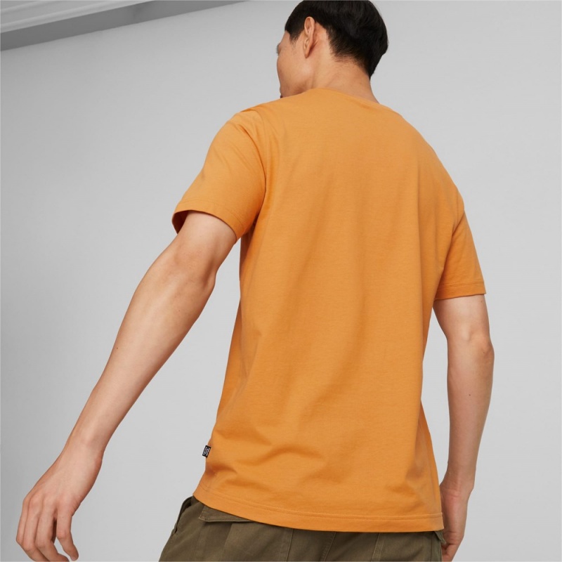 Camiseta Puma GRAPHICS Reflective Tee Hombre Desert Clay | 8135209-LN