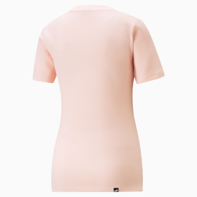 Camiseta Puma Her Slim Tee Mujer Rosas | 6491350-QX