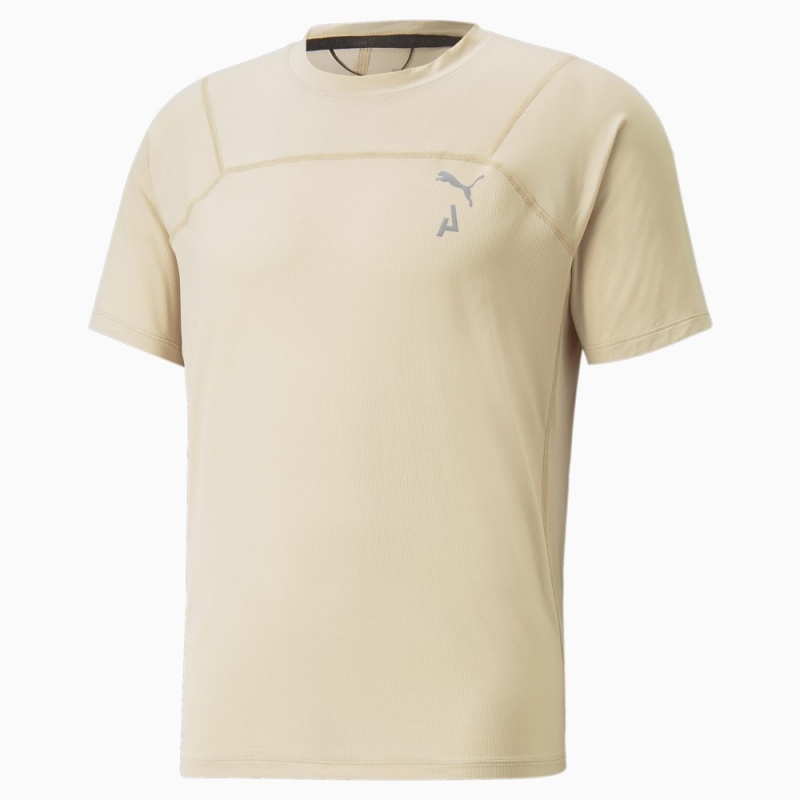 Camiseta Puma SEASONS coolCELL Trail Correr Hombre Granola | 5190274-HS
