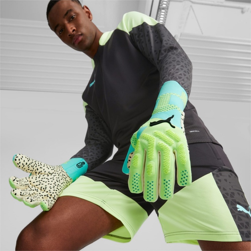 Equipo Puma FUTURE Ultimate Negative Cut Football Goalkeeper Gloves Hombre Amarillos | 7962810-MJ