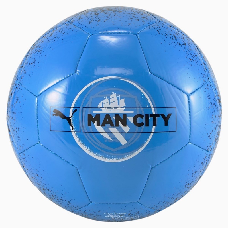 Equipo Puma Manchester City F.C. Legacy Football Mujer Azules Claro Negros | 2934678-NG