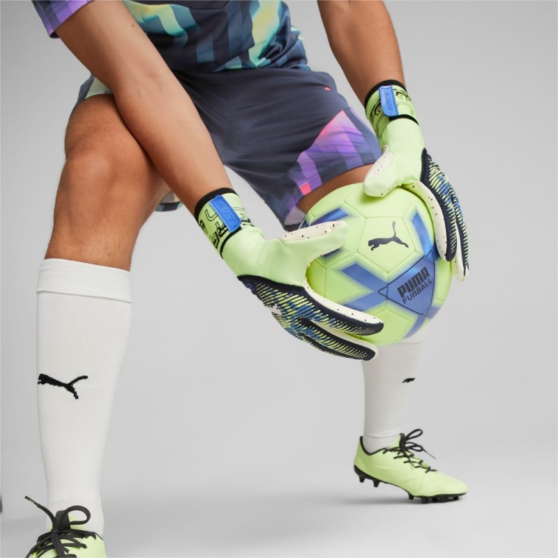 Equipo Puma ULTRA Ultimate 1 Negative Cut Football Goalkeeper's Gloves Mujer Azules | 2471083-LD