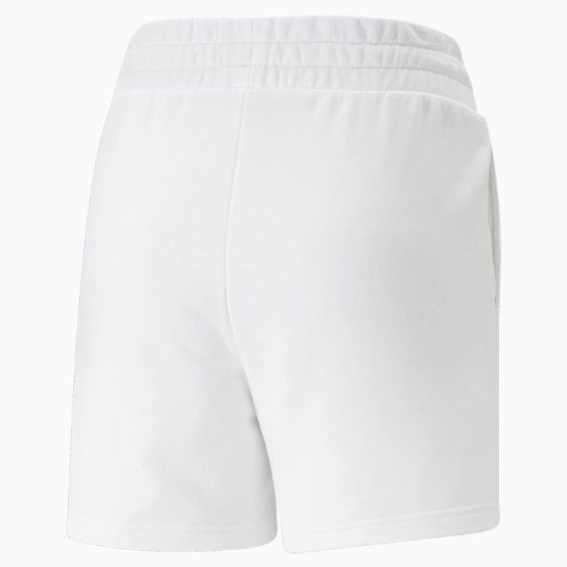 Leggins Puma Classicss' Pintuck Shorts Mujer Blancos | 2839051-OJ