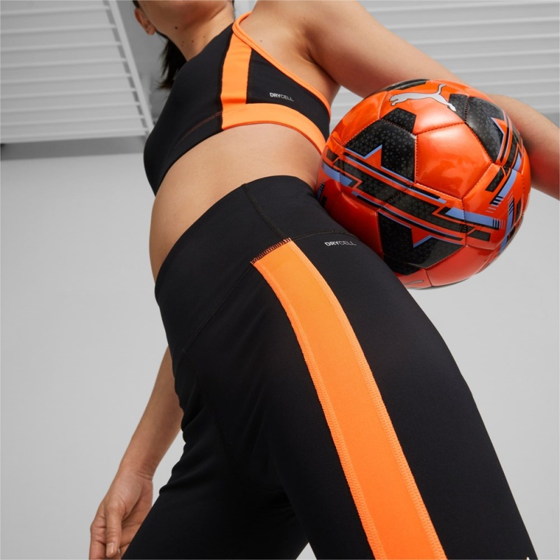 Leggins Puma individualBLAZE Footballs Mujer Negros Naranjas | 1685430-LN