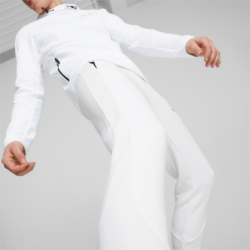 Pantalon Puma Evostripe Hombre Blancos | 9076582-VY