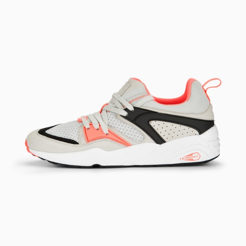 Tenis Puma Blaze of Glory 75 Year Anniversary Mujer Grises Negros Coral | 1526897-HS