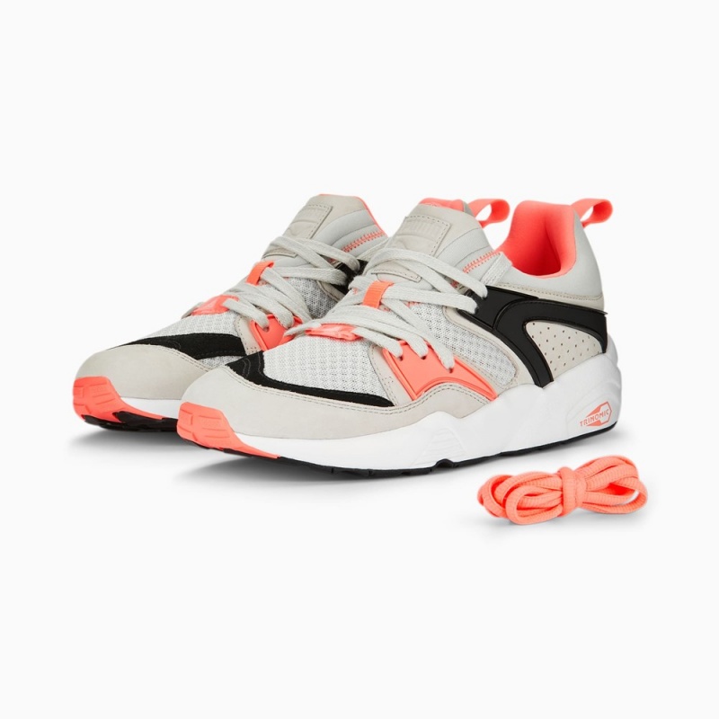 Tenis Puma Blaze of Glory 75 Year Anniversary Mujer Grises Negros Coral | 1526897-HS