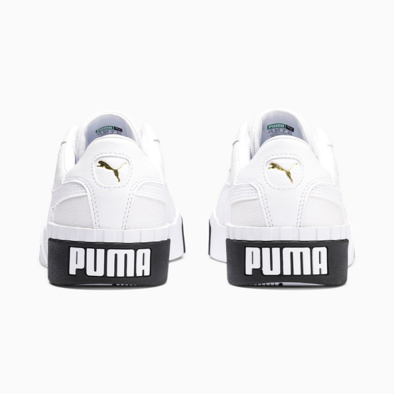 Tenis Puma Cali Mujer Blancos Negros | 3705249-UI