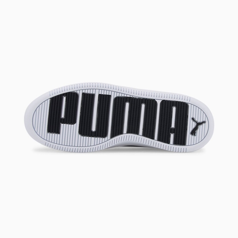 Tenis Puma Lily Plataforma Laced Mujer Negros Negros Blancos | 2540618-GM