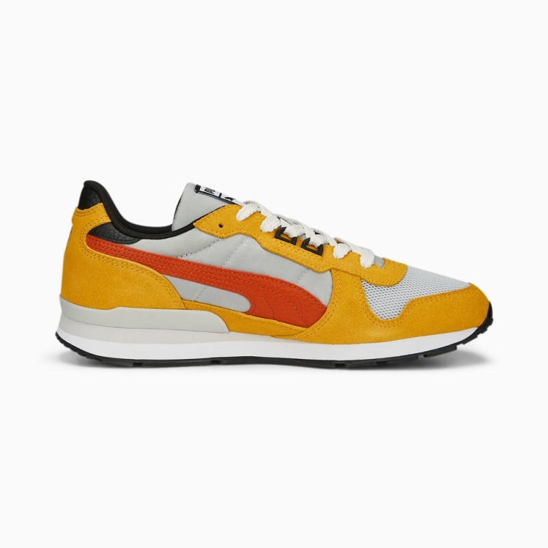 Tenis Puma RX 737 Mujer Grises Claro Moutarde | 7602341-DN