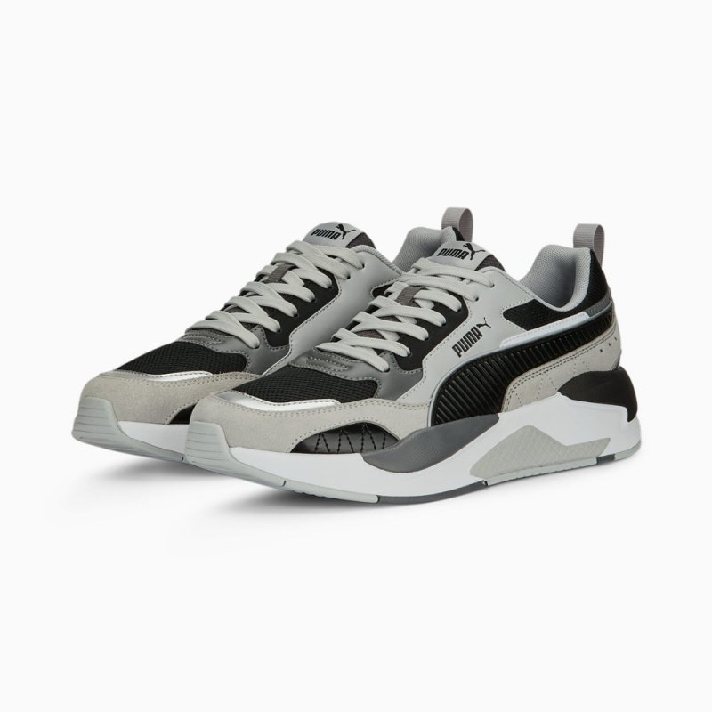 Tenis Puma X-Ray² Square SD Hombre Grises Claro Negros Grises Oscuro | 5920678-OE