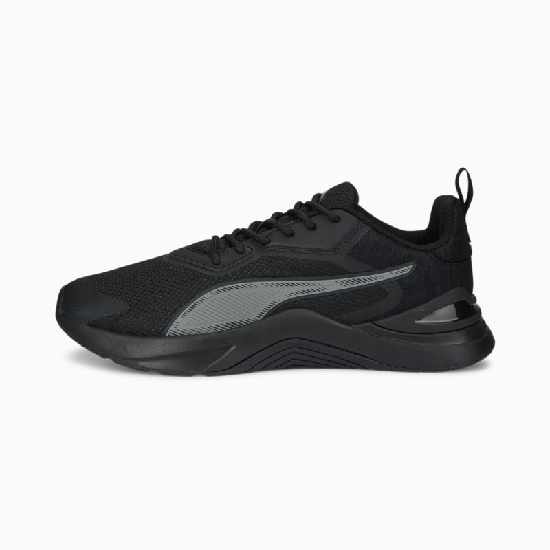 Tenis Training Puma Infusion Hombre Negros Grises Oscuro | 6532109-EO