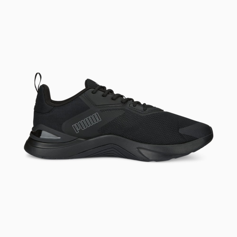 Tenis Training Puma Infusion Mujer Negros Grises Oscuro | 2549317-OV