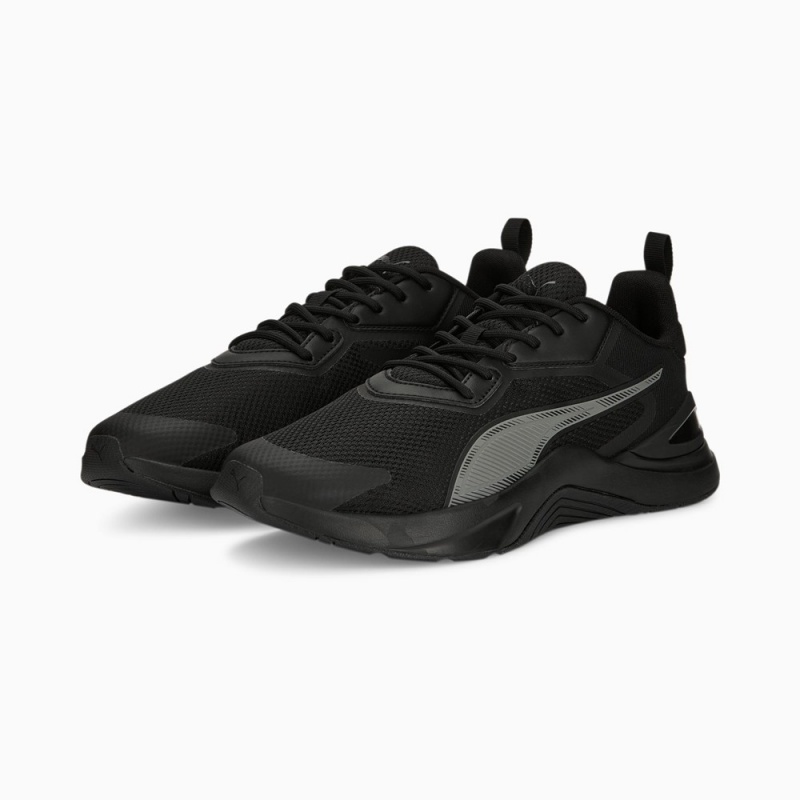 Tenis Training Puma Infusion Mujer Negros Grises Oscuro | 2549317-OV